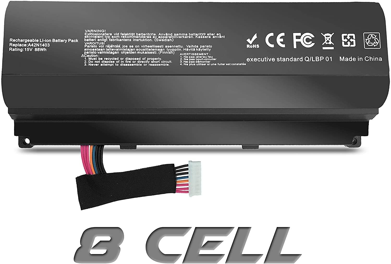 A42N1403 Battery for ASUS ROG G751 G751J G751JY G751JL G751JT GFX71JY G751JM  