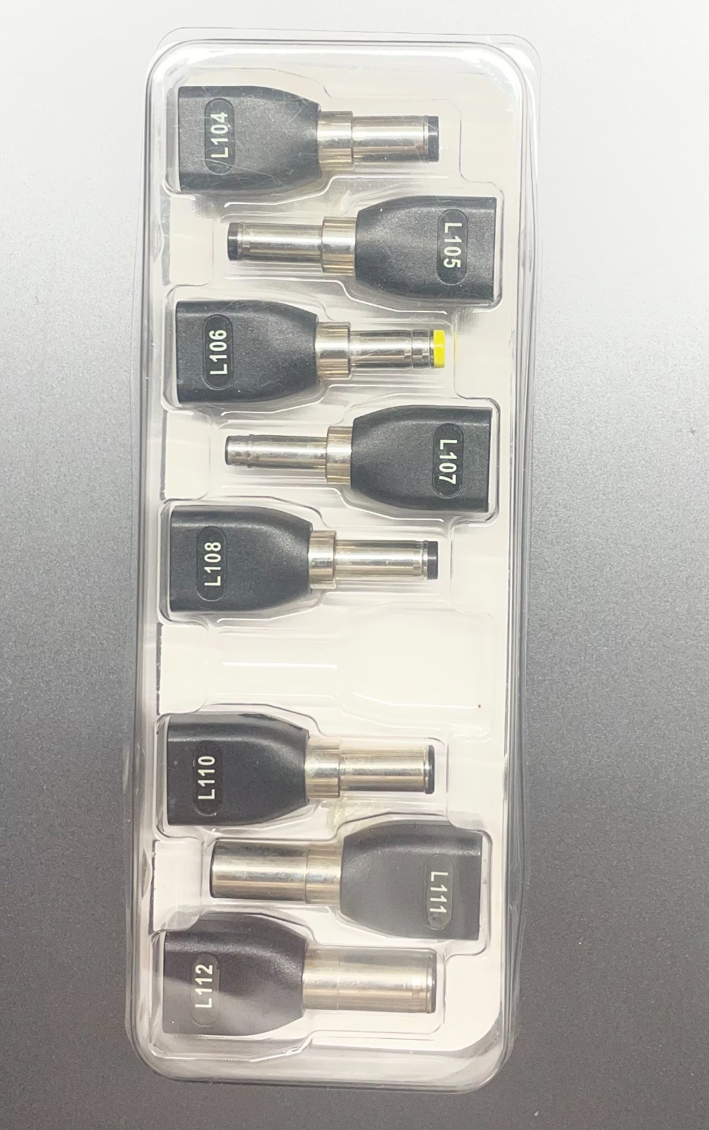 8-Pcs Targus Various Plug Tips for Universal AC Power Adapter Charger for Laptop