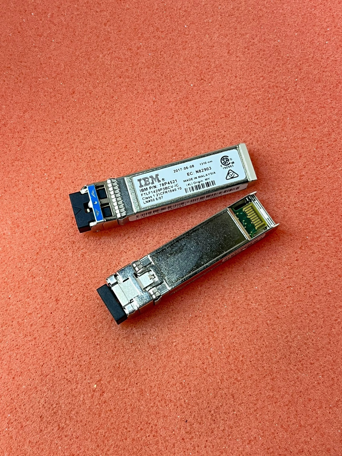 1PC IBM Finisar 16G SFP+ 78P4521 FTLF1429P3BCV-IC 16Gb LW LR 1310nm Transceiver