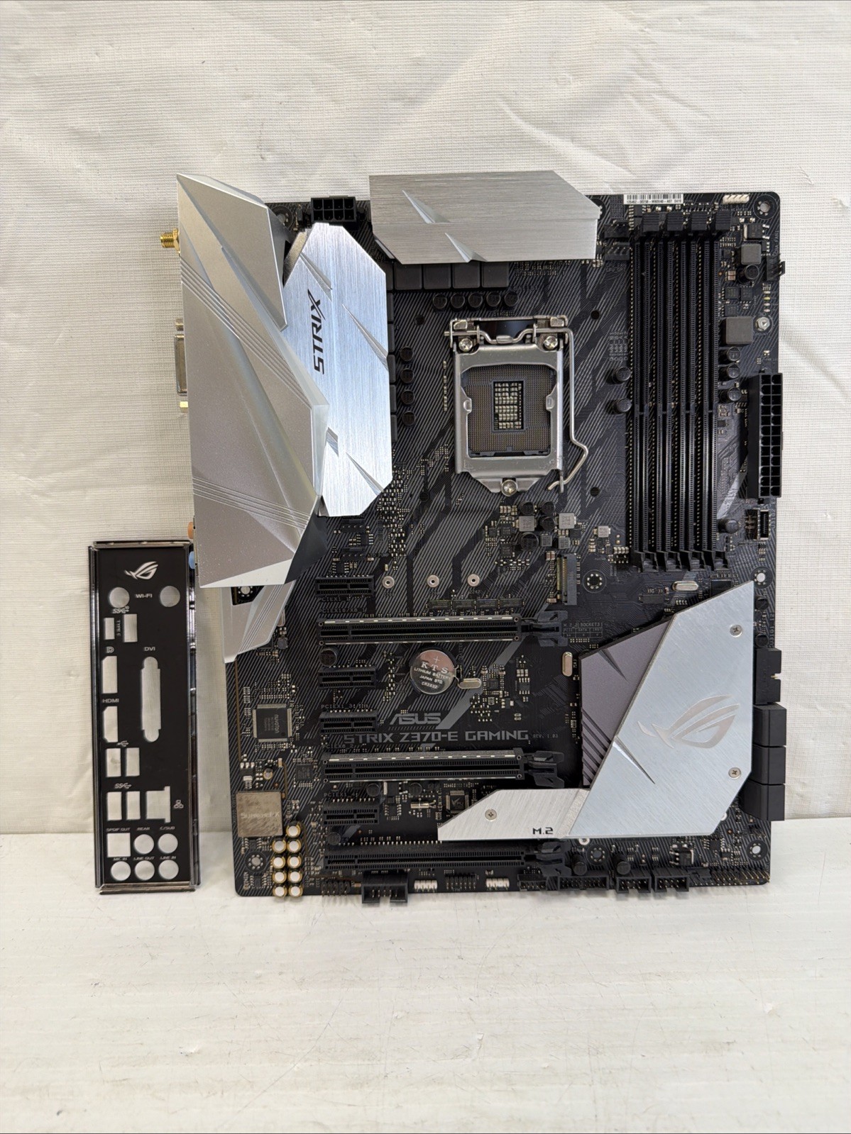 ASUS ROG STRIX Z370-E GAMING ATX LGA1151 DDR4 Intel Motherboard - Working