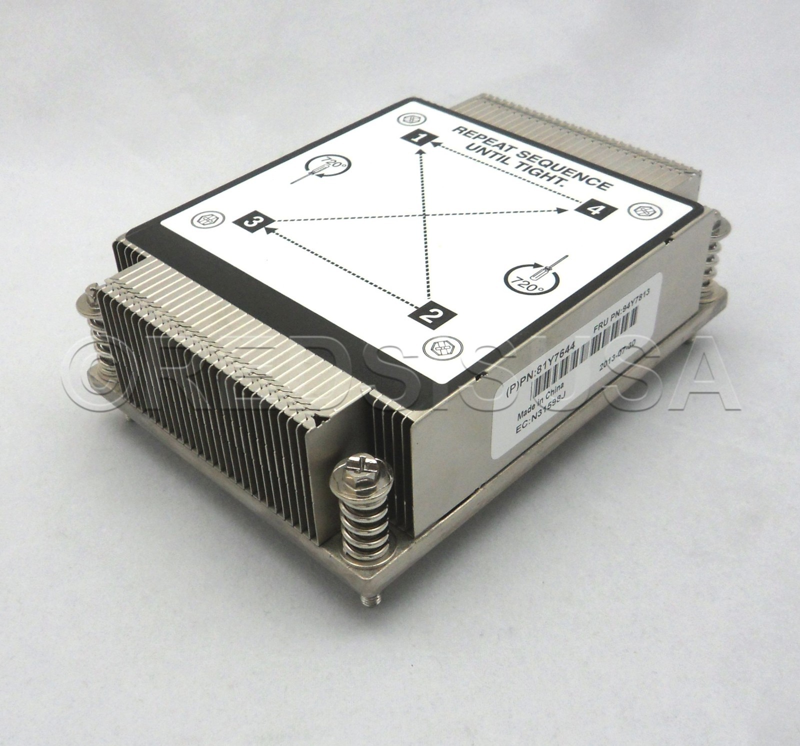 IBM HEATSINK FOR IBM SYSTEM X3530 M4 / X3630 M4 94Y7813