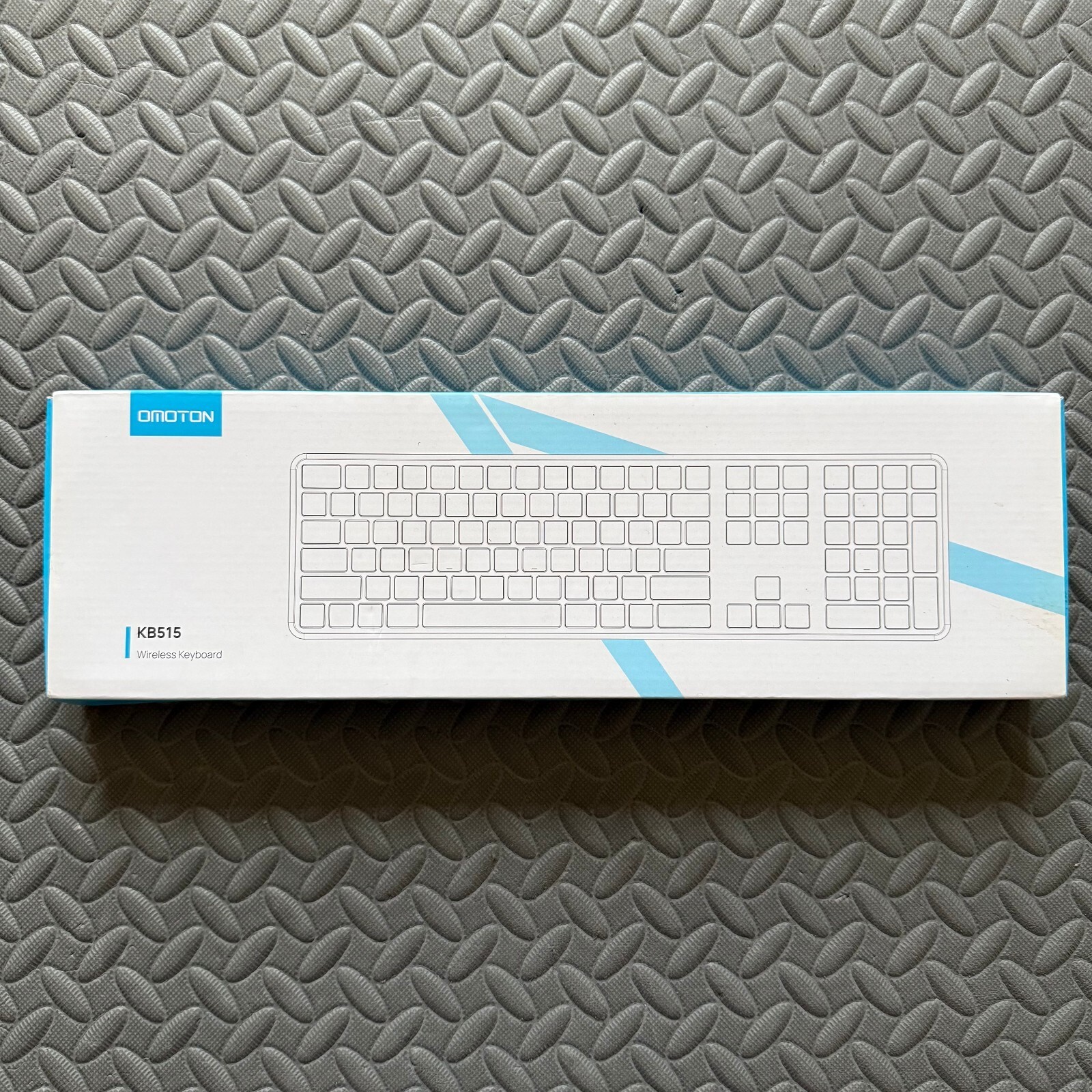 Omoton KB515 Full Size Wireless Keyboard White