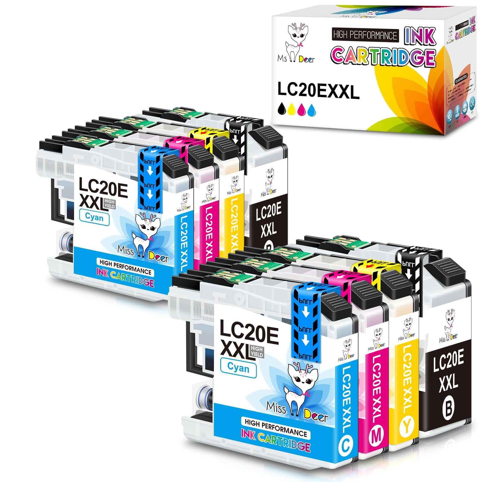 Miss Deer LC20E XXL Ink Cartridge Super High Yield