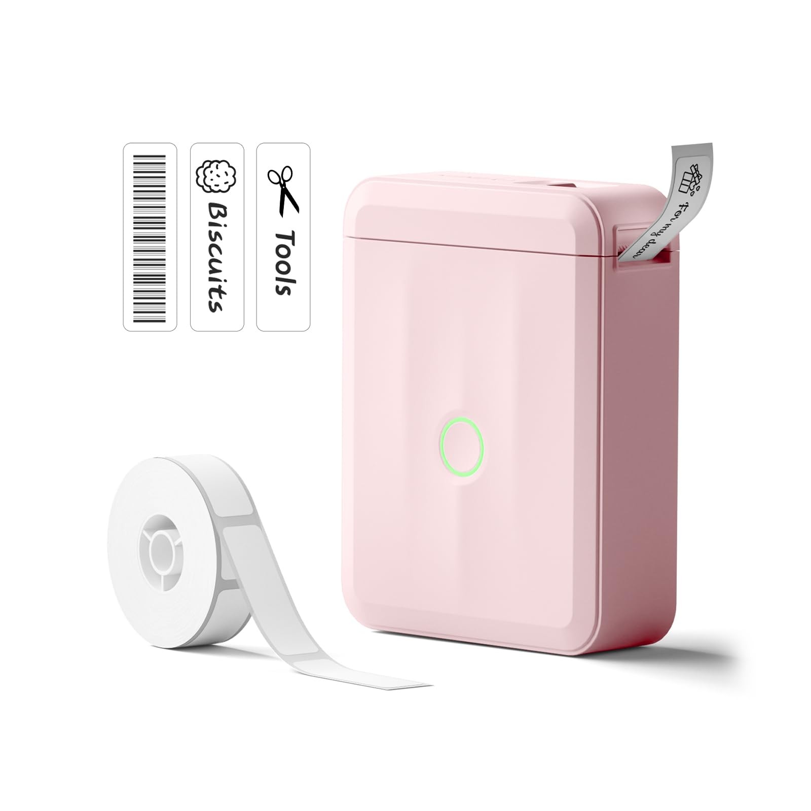 D110 Upgrade Mini Label Maker, Bluetooth Thermal Printer for Daily