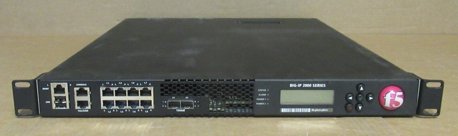 F5 Network Big-IP 2000S LTM Local Traffic Manager Load Balancer Version 12.1.3.2