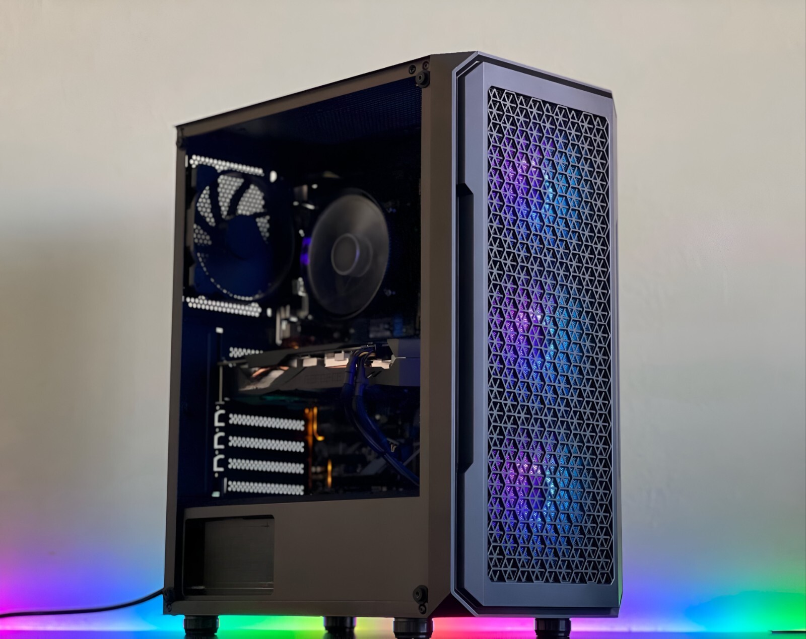 Stock Trading Computer Multi Monitor RYZEN 9 12 Core 32GB RAM 1TB SSD WIFI 6 RGB