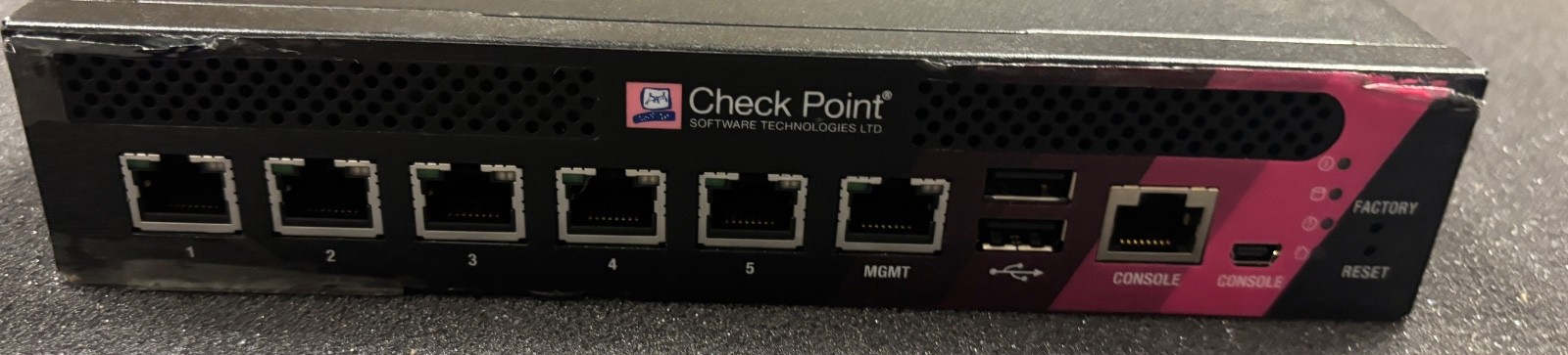 Check Point Security Gateway Firewall Appliance - PB-10 NOT TESTED (#505)