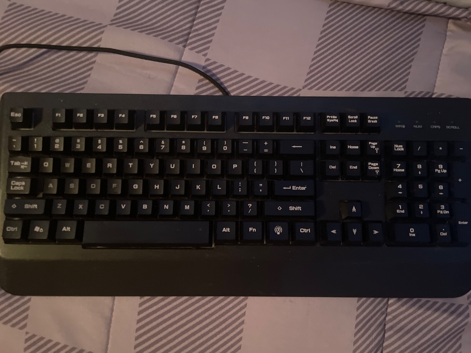 Game Onn 100009095 Gaming Keyboard Backlighting Tested Works Great