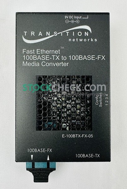 Transition Networks E-100BTX-FX-05(LH) Fast Ethernet Media Converter