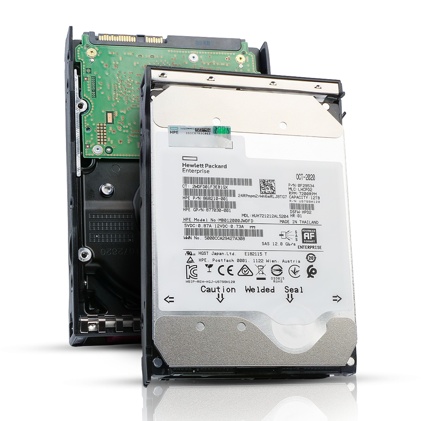HP Generation 11 12TB P10520-K21 7.2K RPM SAS 12Gb/s 512e 3.5" Enterprise HDD