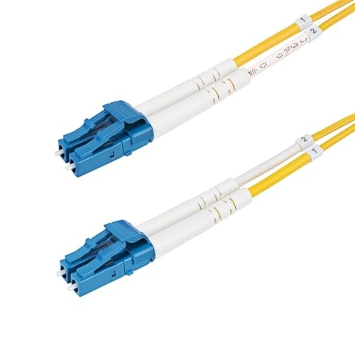 StarTech 50m [164ft] LC to LC [UPC] OS2 Single Mode Duplex Fiber Optic Cable
