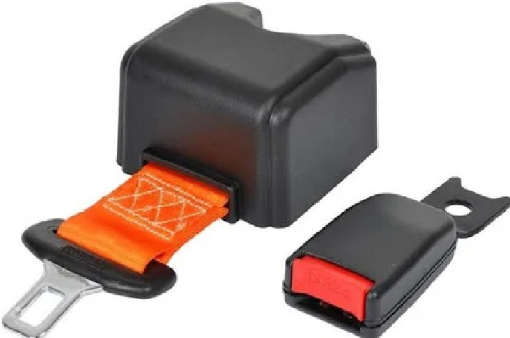 UNIVERSAL FORKLIFT RETRACTABLE SEAT BELT ORANGE 60" inch LONG GOLF CART, TRACTOR