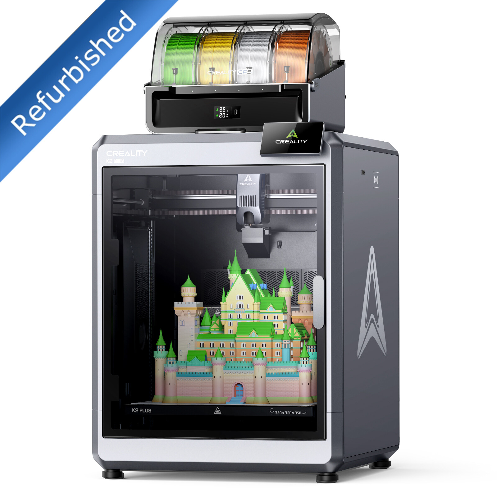 【Refurbished】Creality K2 Plus Combo 3D Printer with Intelligent CFS 16 Colors