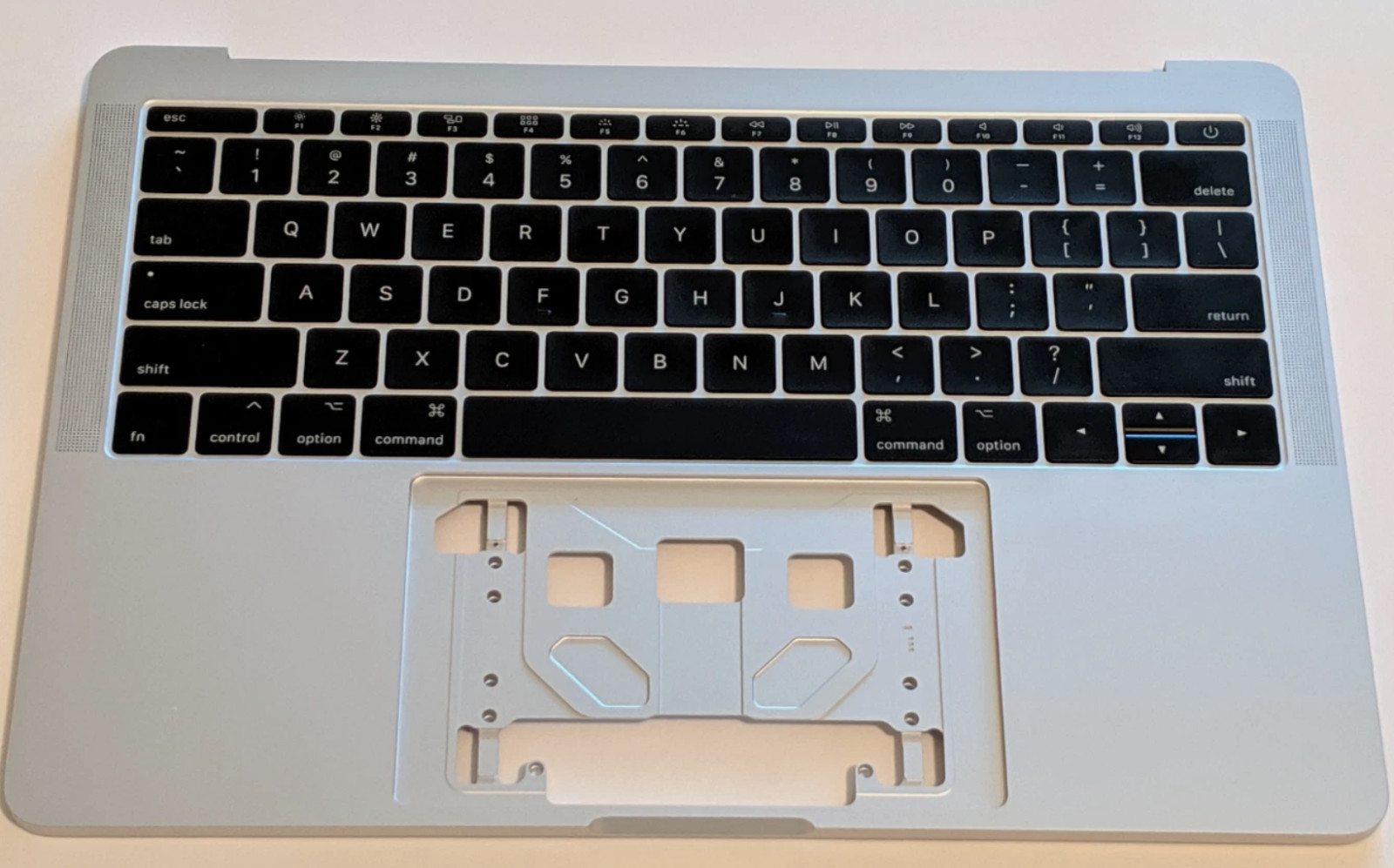 LikeNew Top Case keyboard US for MacBook Pro 13.3" A1708 Late 2016 / 2017 Silver
