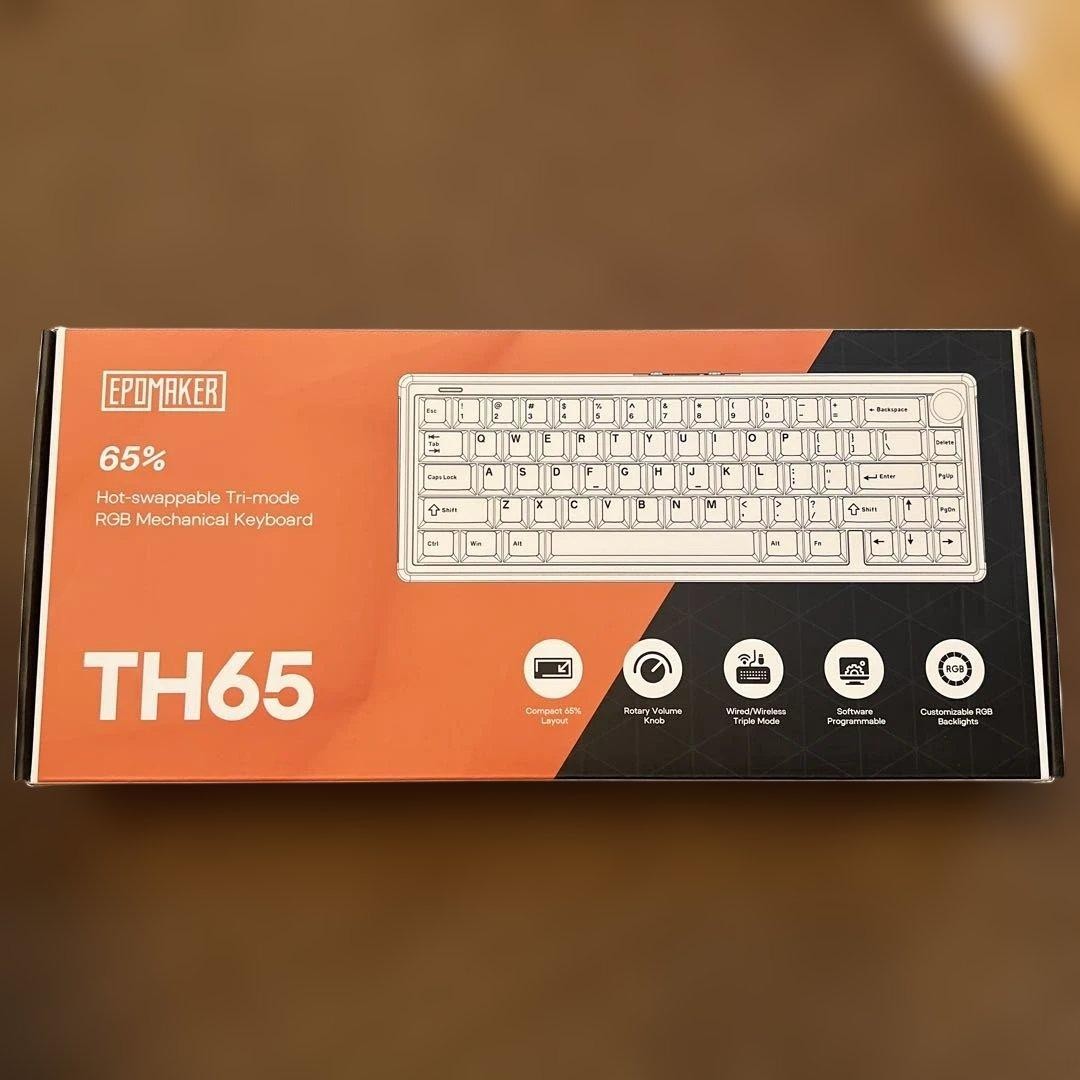 EPOMAKER TH65 Mechanical Keyboard TKL JP Tested