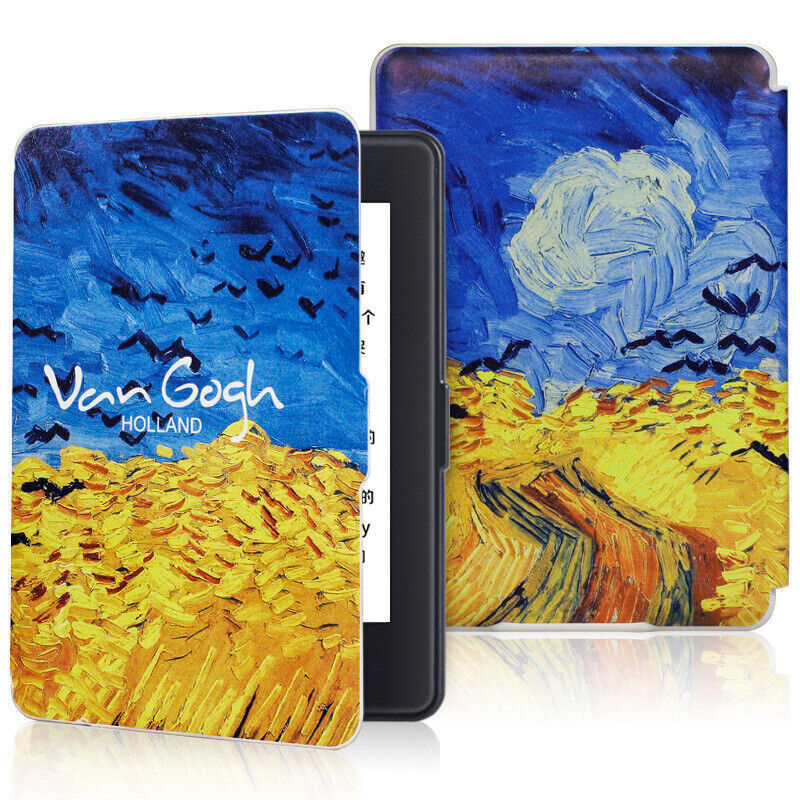 For 6" Amazon Kindle Paperwhite 1 2 3 5/6/7th Gen Smart Cover PU Leather Case