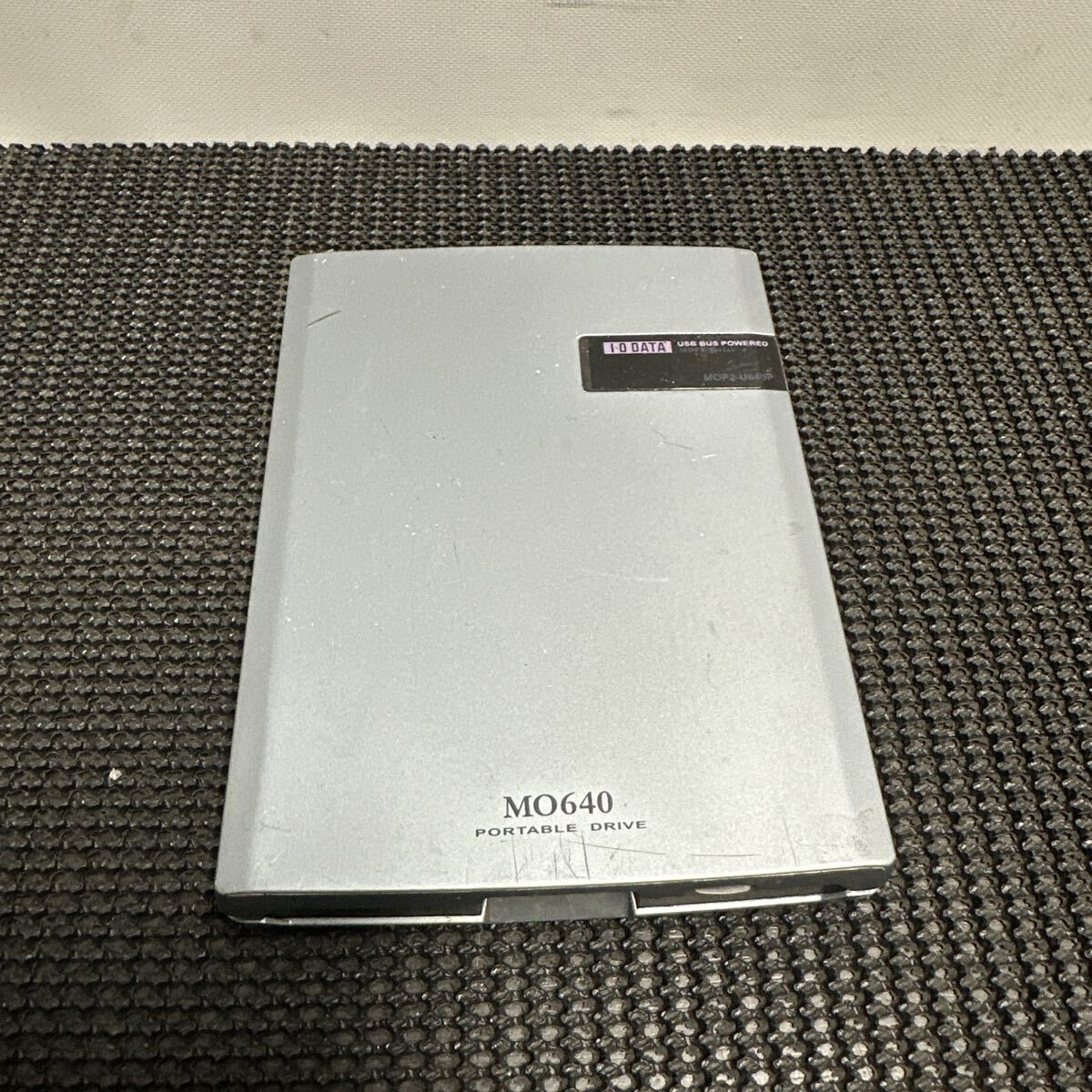 I-O DATA MOP2-U640P 640MB USB Bus Powered MO Drive Body Only No AC Adapter