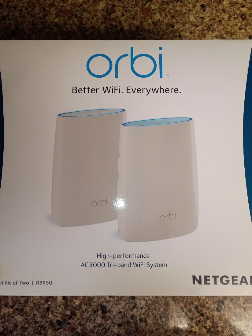 NETGEAR RBK53 Orbi AC3000 Tri-band WiFi System