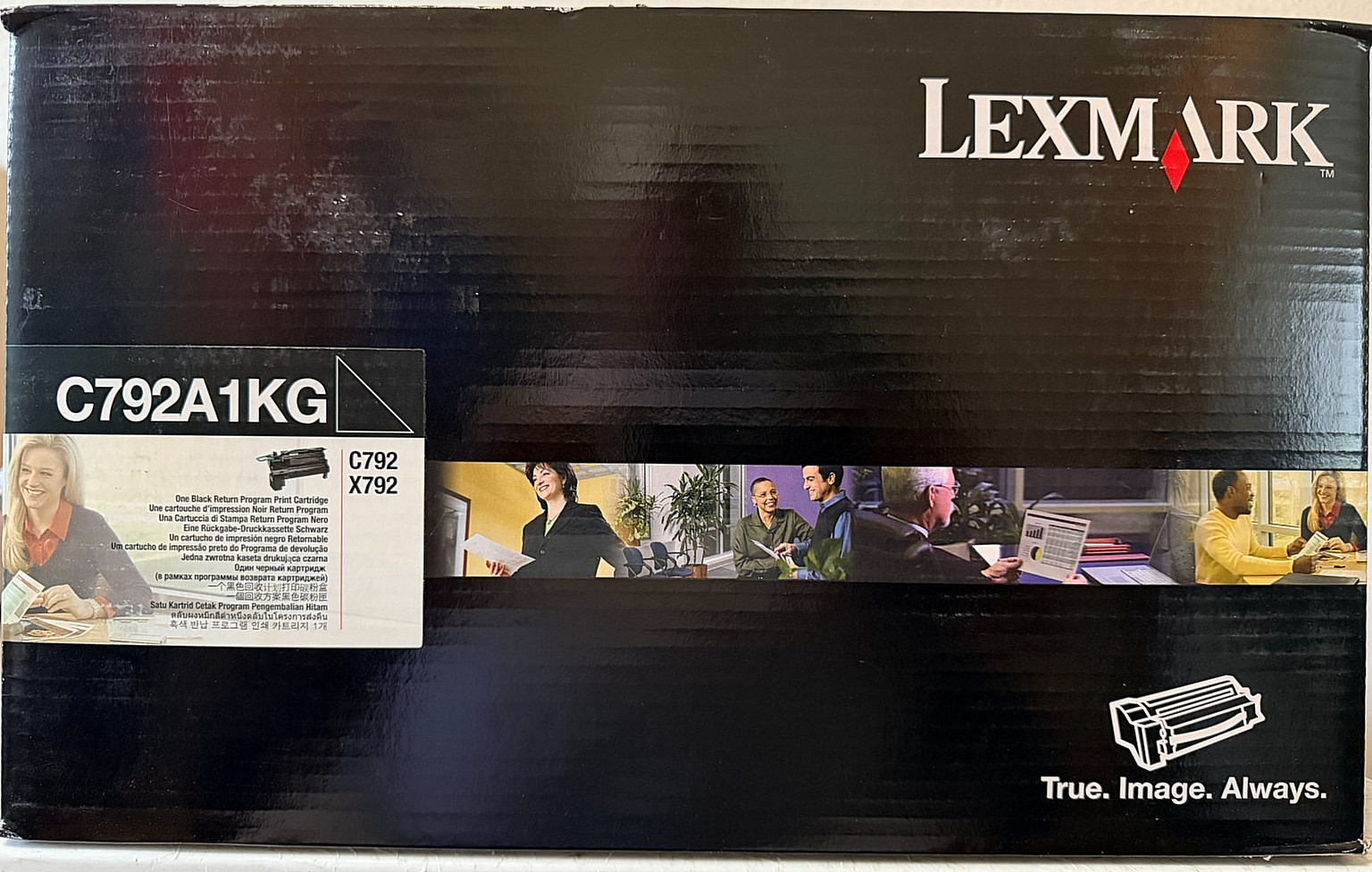 Genuine Lexmark C792A1KG Black Return Program Print Toner Cartridge---New Sealed