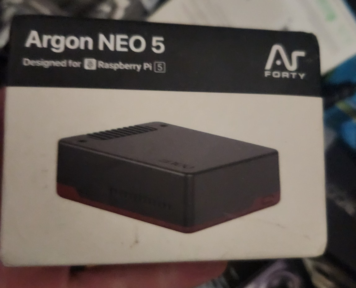 Argon NEO 5  Case for Raspberry Pi 5