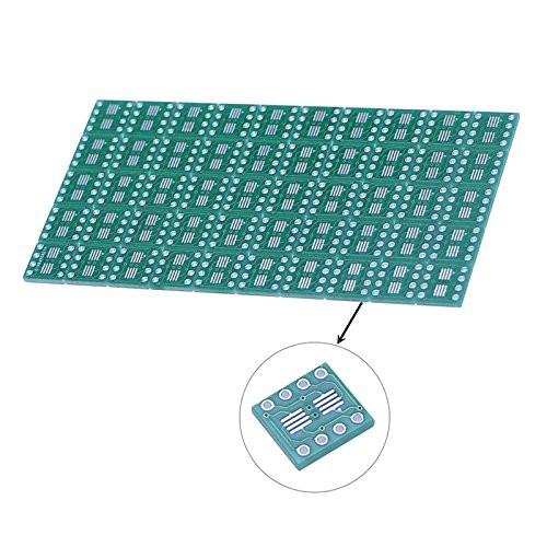50pcs 8 Pin Double Side Prototype PCB Printed Adapter Board