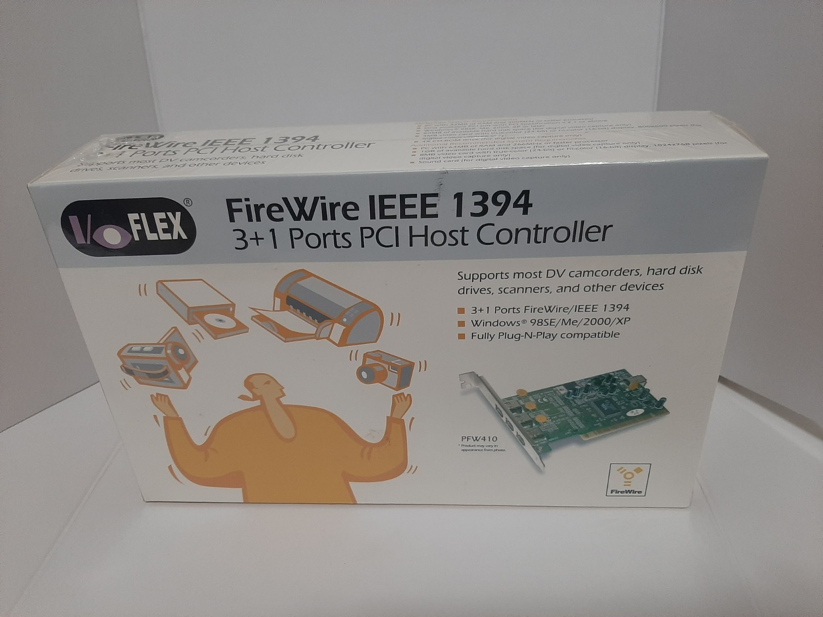 FireWire IEEE 1394 3+ 1 Ports PCI Host Controller