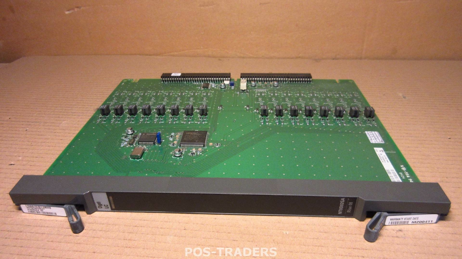 Nortel NT8D02GA Meridian Digital Line Card PULLED FROM NORTEL NTDK92 OPTION 11C