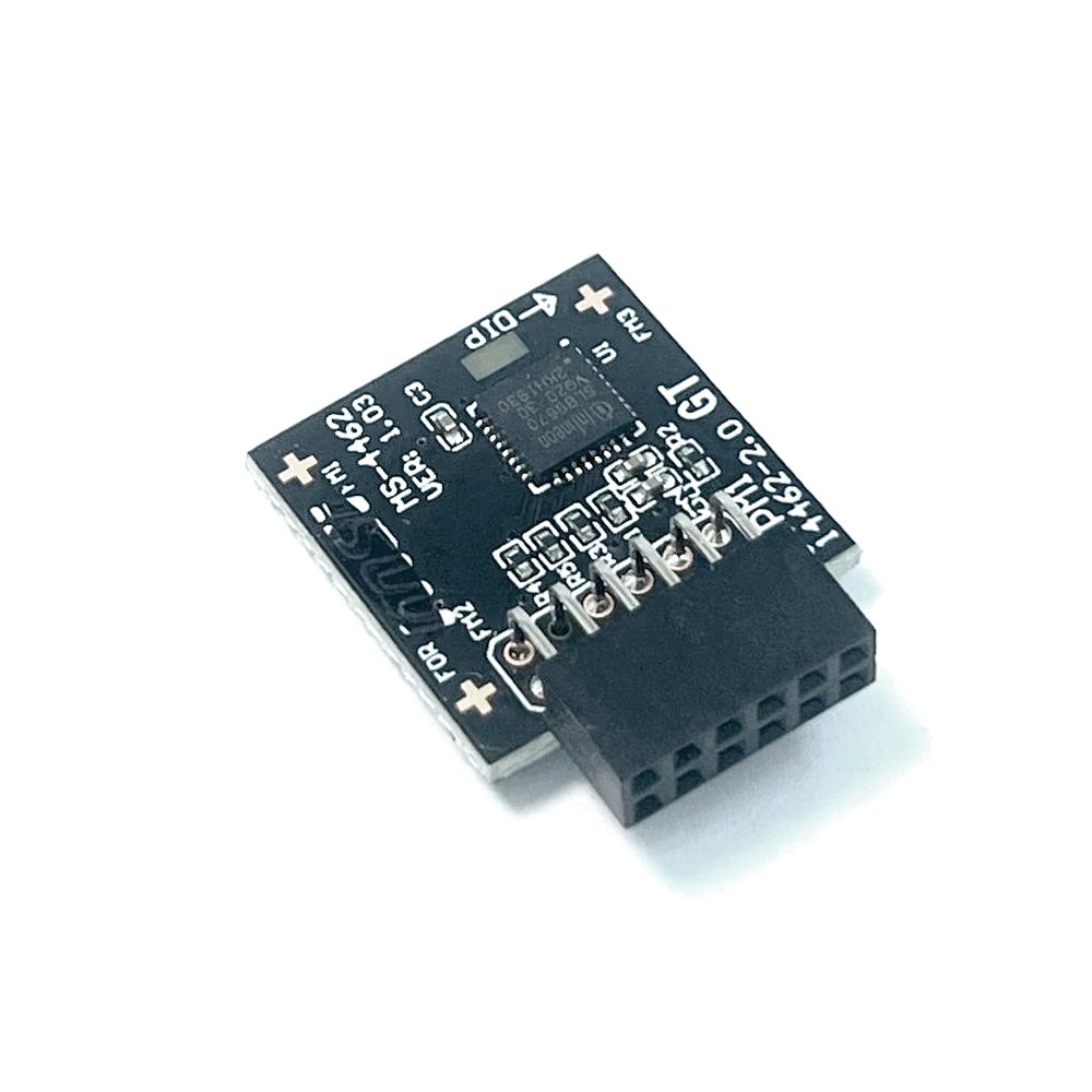 TPM 2.0 Security Module 12pin SLB9670 For MSI MS-4462 MPG B850M EDGE TI MAX WIFI