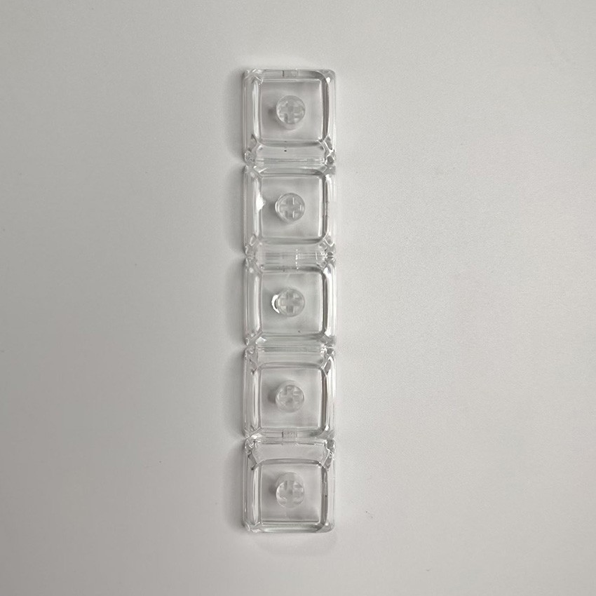 XDA Transparent Keycap 1U Replacement Accessories for Mechanical Keyboard