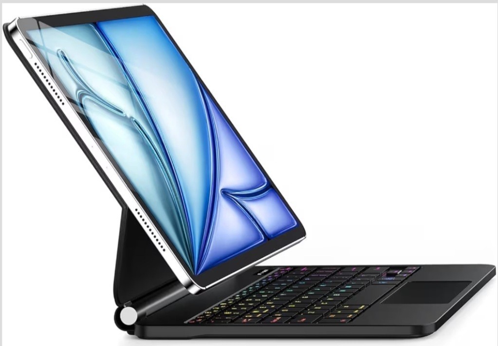 Keyboard Case for iPad Air 13 inch (M3 2025/M2, 2024),iPad Pro 12.9 inch (3/4/5/