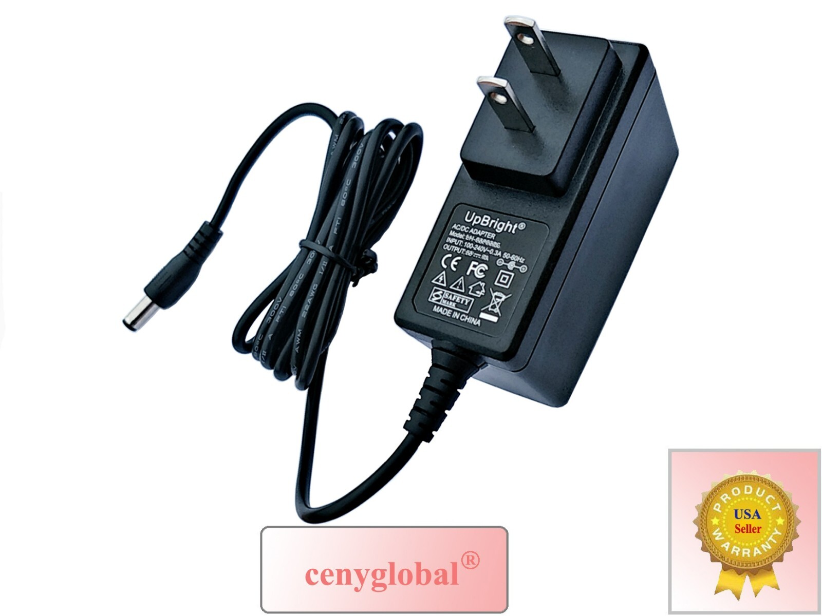 AC Adapter For Burroughs SmartSource Micro Elite SSM1-MicroElite Check Scanner
