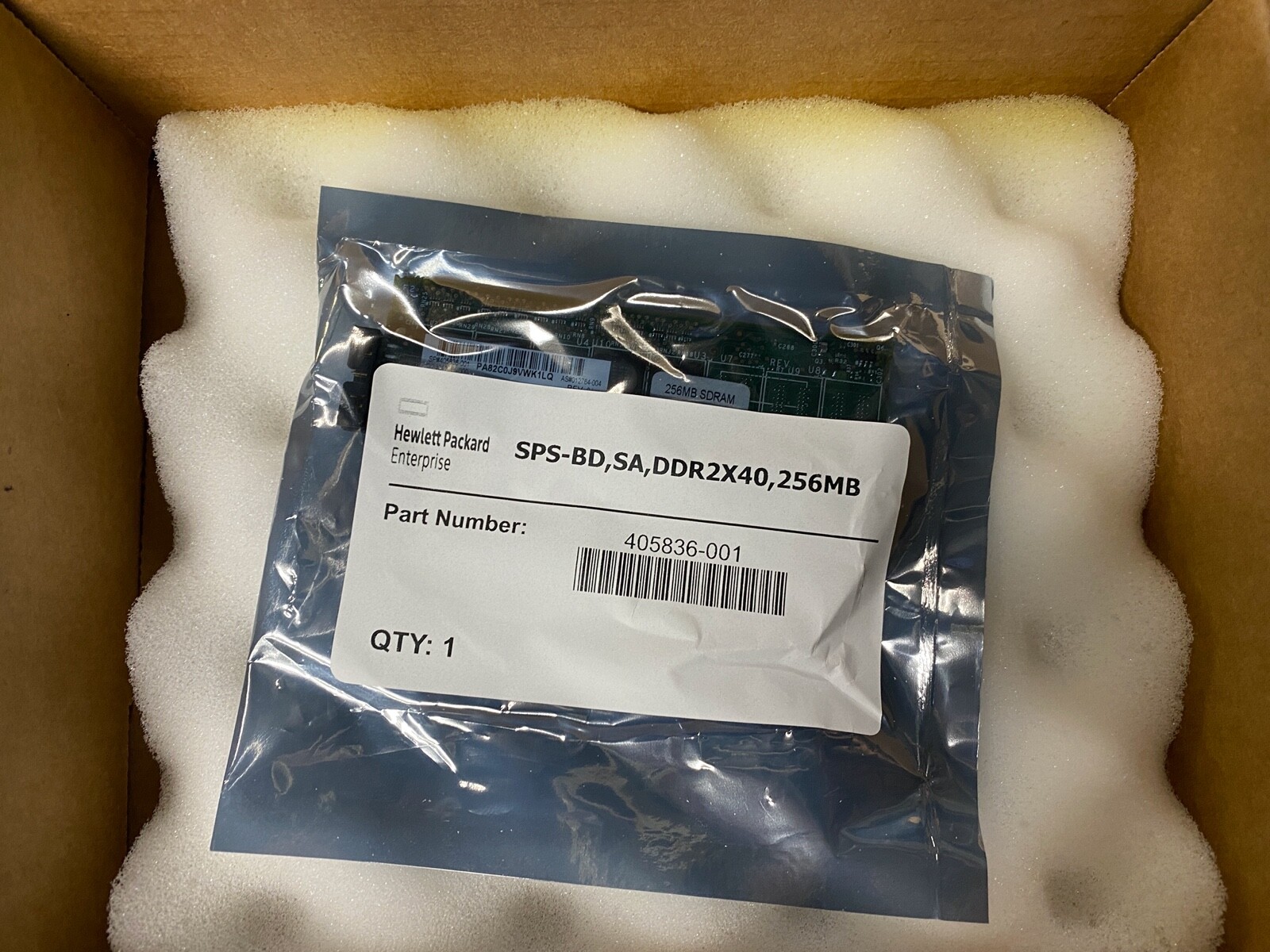 HP Smart Array P400 RAID 256Mb Cache Memory Module And Battery 405836-001