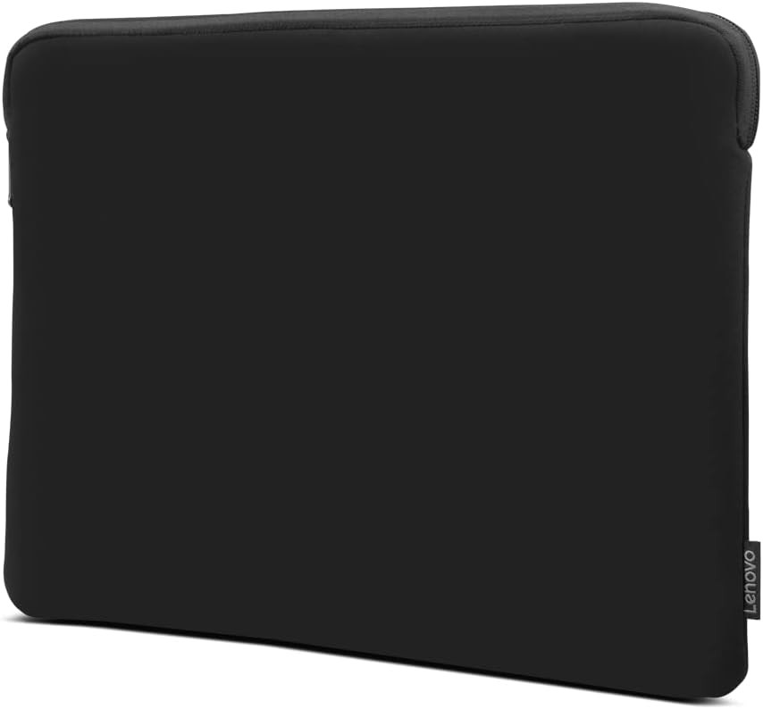 13 Inch Laptop/Tablet Sleeve - Neoprene with Soft Fleece Lining - Black Color -
