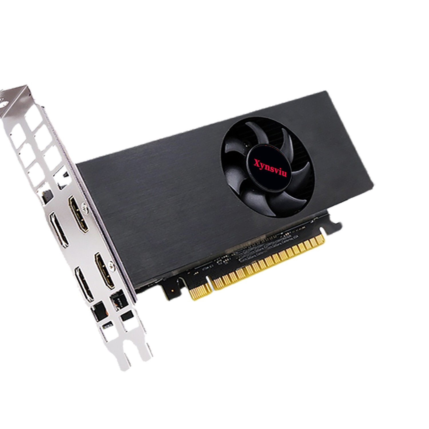 Xynsviu  GT730 2G Graphics Card, GPU DDR3 Support HDMI 4 Monitor Output