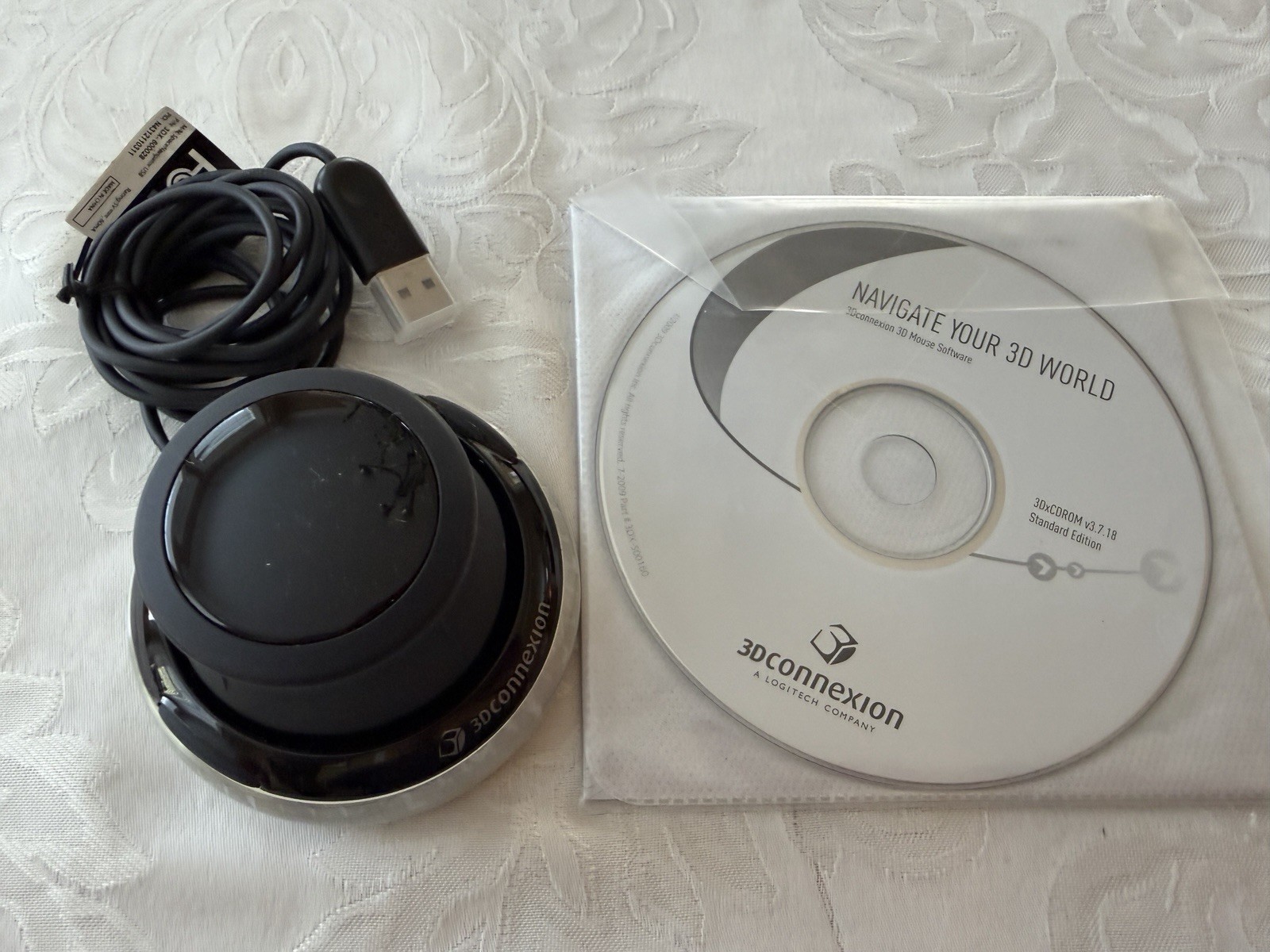 3D Connexion Space Navigator Space Mouse USB Wired 3DX-600028