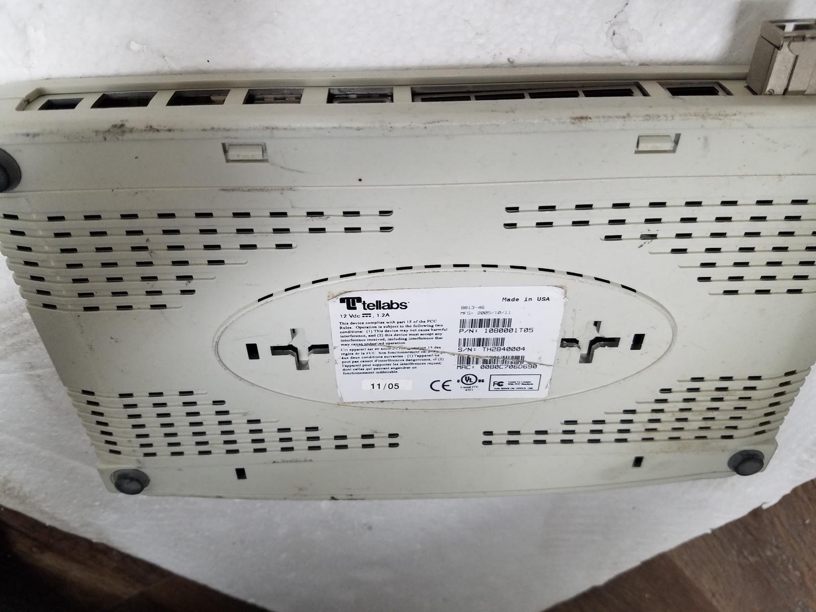 TELLABS 8813-46 ​ETHERNET ACCESS NODE