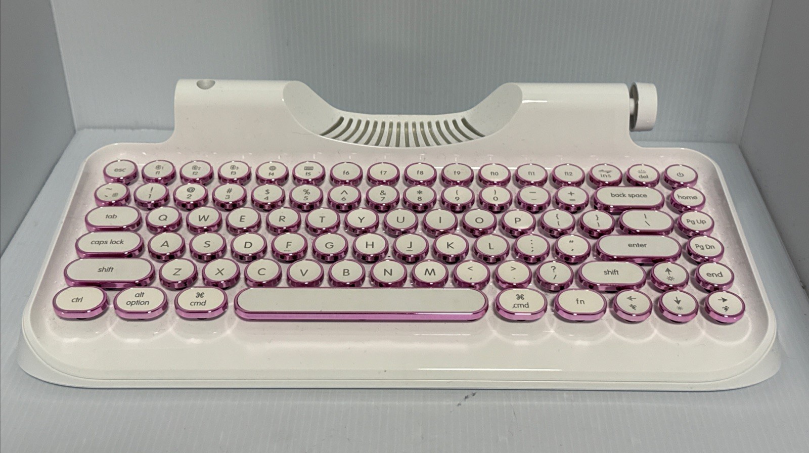 KNEWKEY RYMEK Typewriter Style Mechanical Wired & Wireless Keyboard /Read