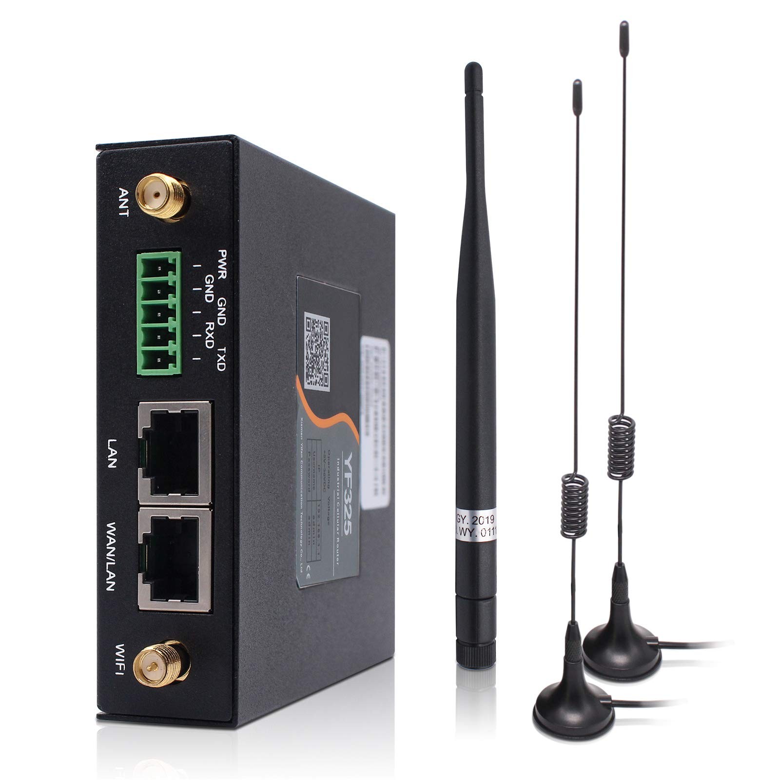 4G VPN Router, Industrial 4G LTE WiFi Router 3G/4G Yeacomm YF325