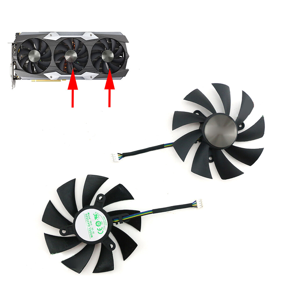 1PC 87mm For 11GB AMP Extreme Graphics Card Cooling Fan GA92S2U 4Pin GTX1080ti