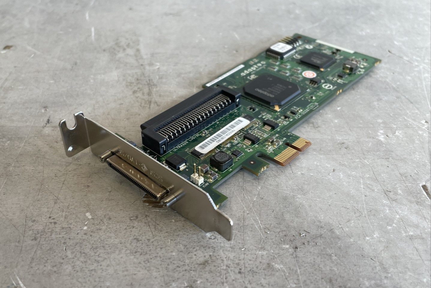 Adaptec ASC-29320LPE PCIe Ultra320 SCSI Controller Card - Low Profile
