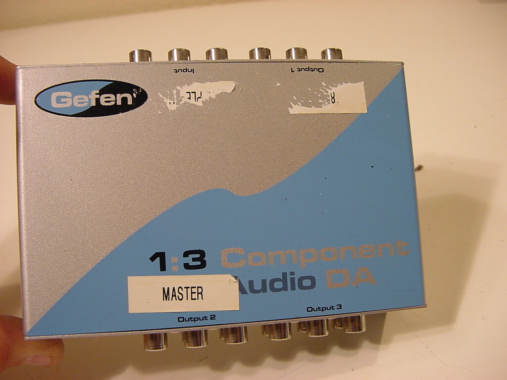 GEFEN 1:3 COMPONENT AUDIO DA