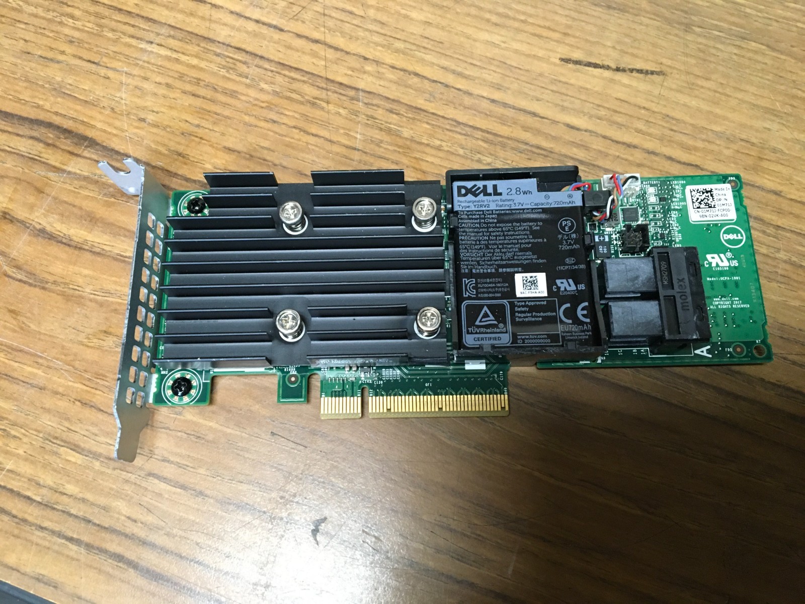 Dell Perc H740P 8GB NV Cache LSISAS3508 Raid Controller Card 01M71J 1M71J low pr