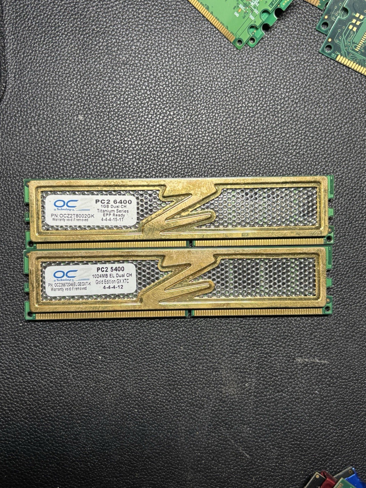 OCZ Technology PC2 6400,5400 Titanium Series, Gold Series Desktop Ram  ocz2t8002