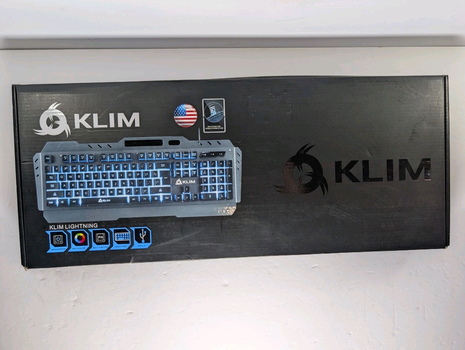 KLIM Lightning USB Wired Gaming Keyboard