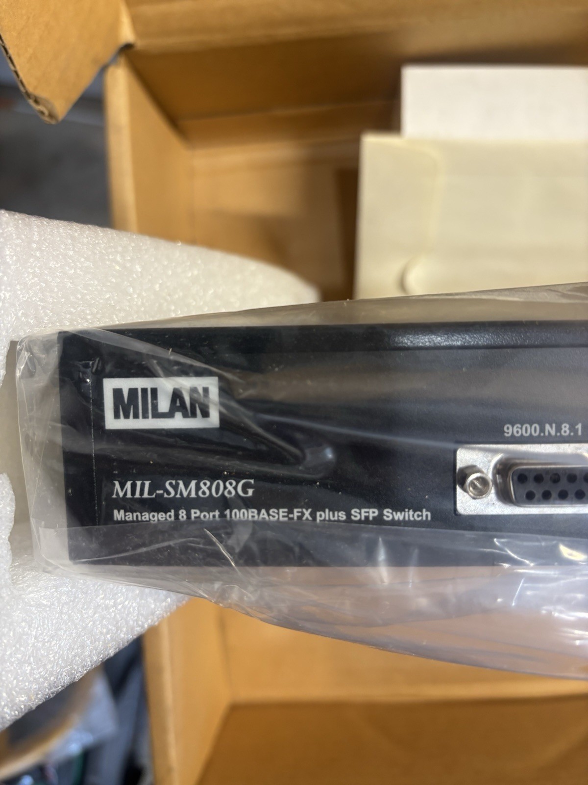 MIL-SM808GPST - Complete, New In Box Includes Adapter Shown In Pics. No Pwr Cord
