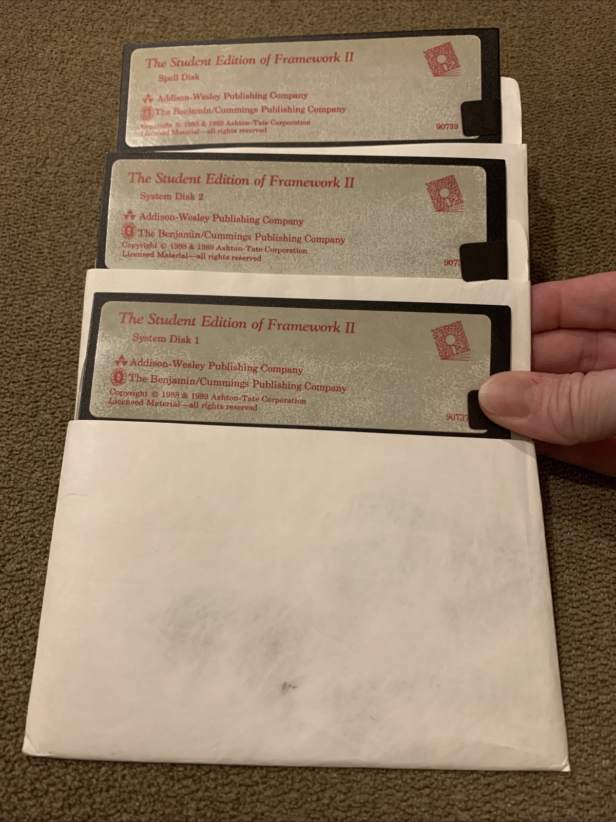 Addison-Wesley The Student Edition Of Framework II Disks (JL)