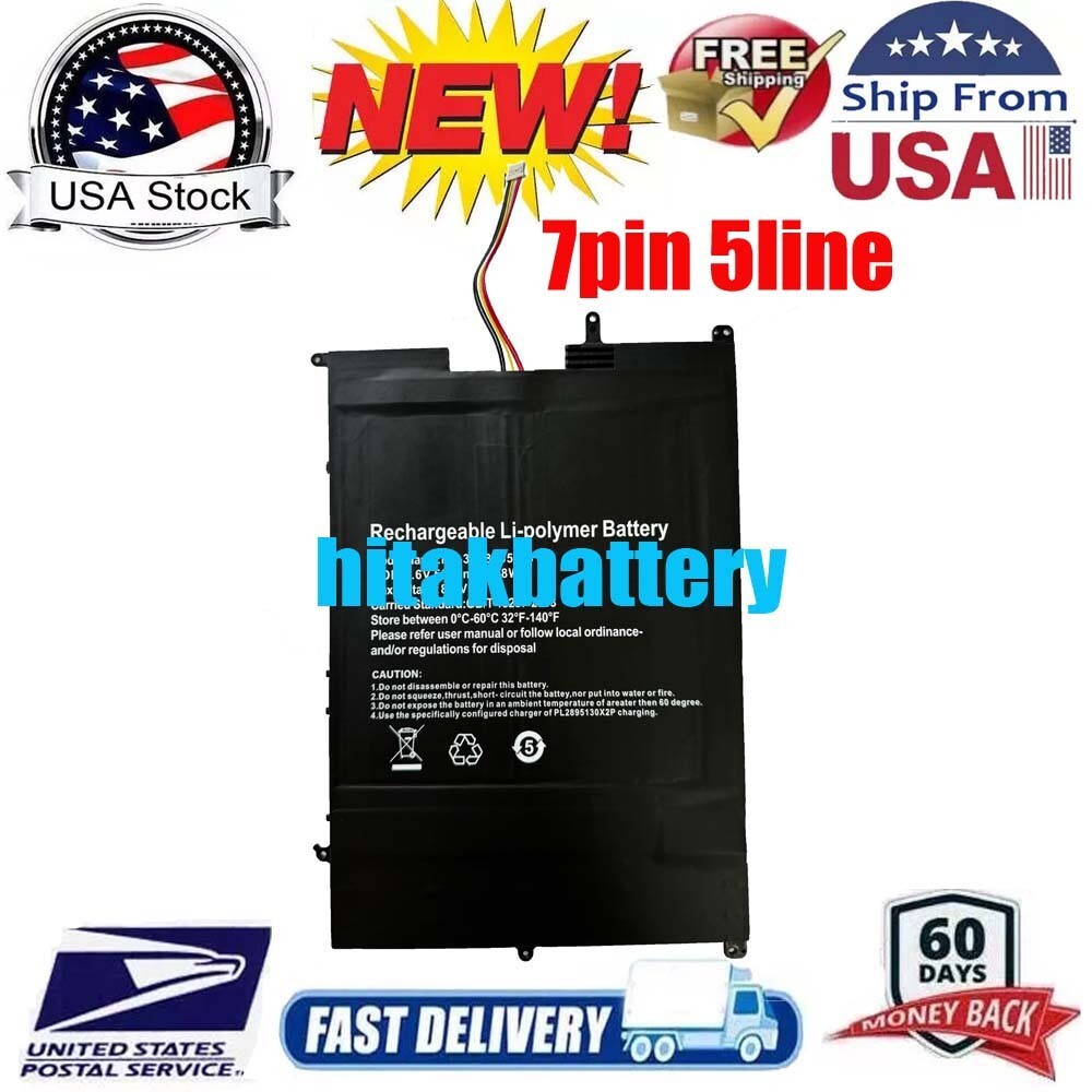 NV-3178185-2S Battery For Digma EVE 15 P417 ES5063EW P418 ES5064EW 7pins 5 lines