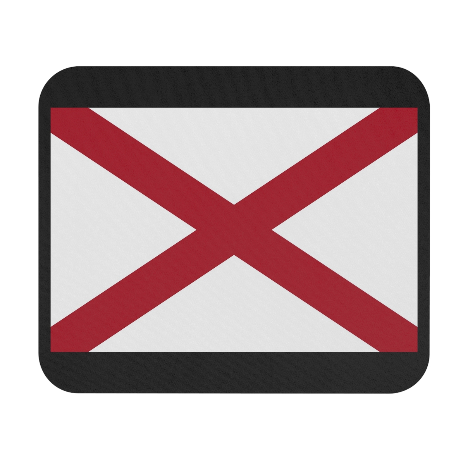 State Pride Mouse Pad, Alabama Edition, Flag Enthusiast Desk Accessory