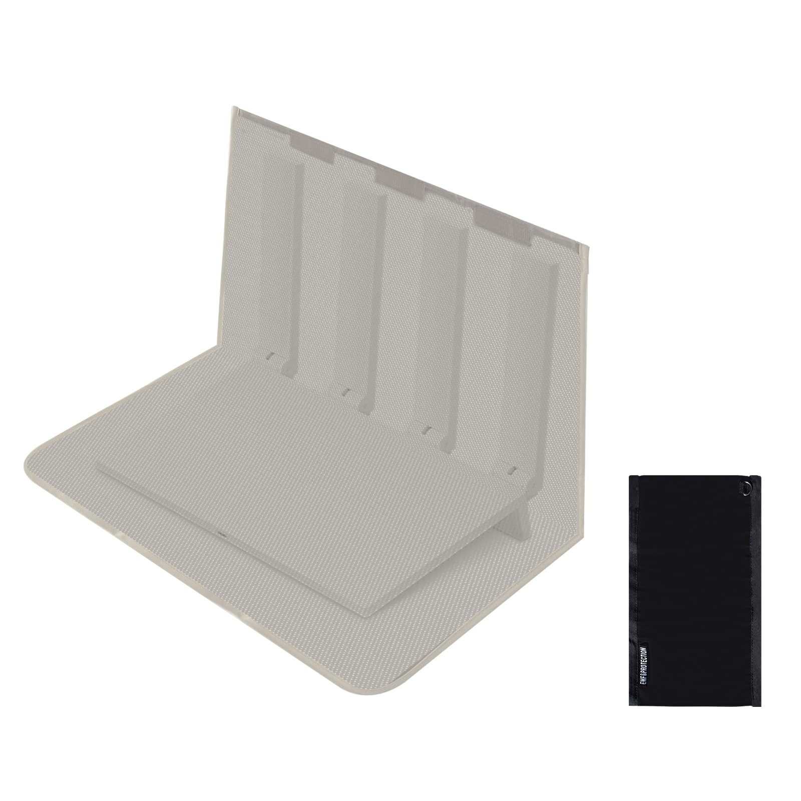 NIULAFAR WiFi Router Cover & Faraday Phone Bag – E.M.F/RF Shielding