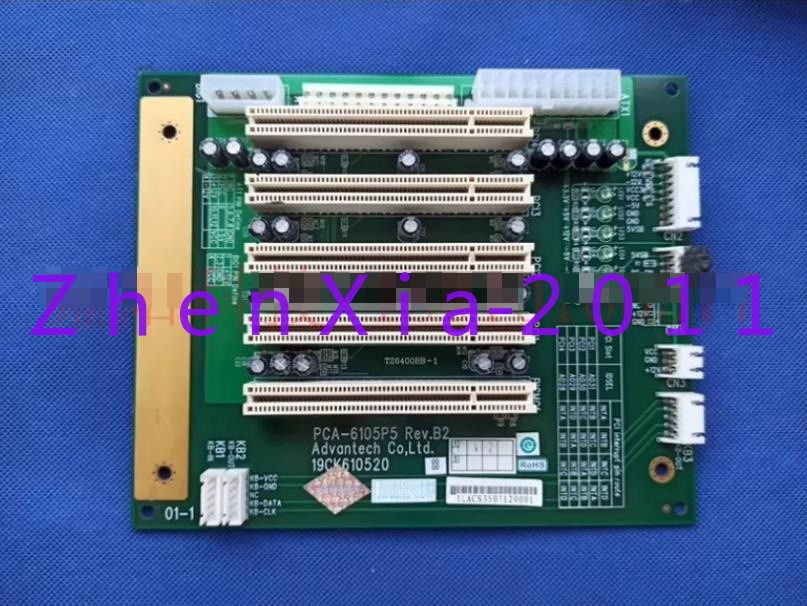 1pc used Advantech Board PCA-6105P5 REV.B2